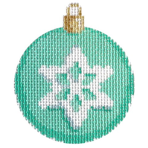 AT CT1496A - Snowflake Mini Ball Aqua