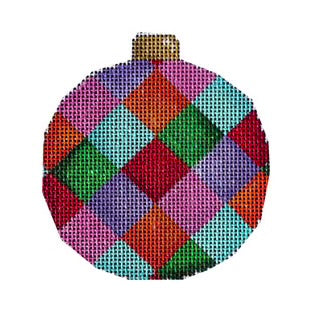 AT CT1820 - Mulit Harlequin Ball Ornament