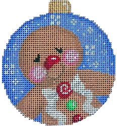 AT CT1825 - Gingerbread Boy Ball Ornament