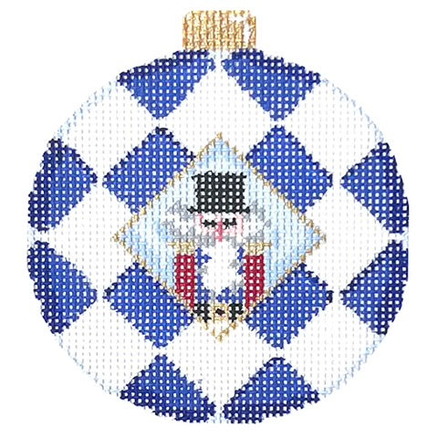 AT CT1830 - Nutcracker Harlequin Ball Ornament