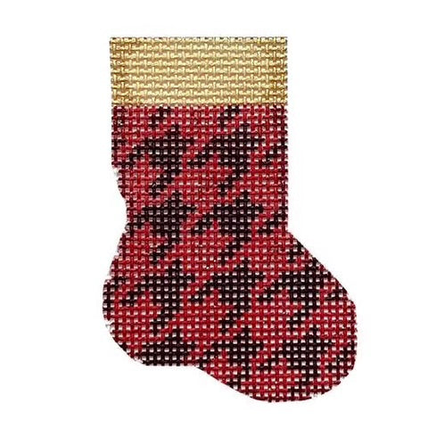AT CT2103 - Houndstooth Micro Mini Sock