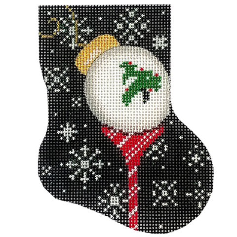 AT CT689 - Golf Ball Mini Sock Ornament