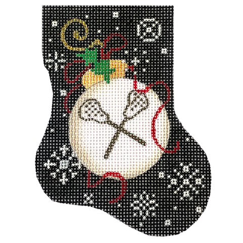 AT CT689D - Lacrosse Mini Sock Ornament