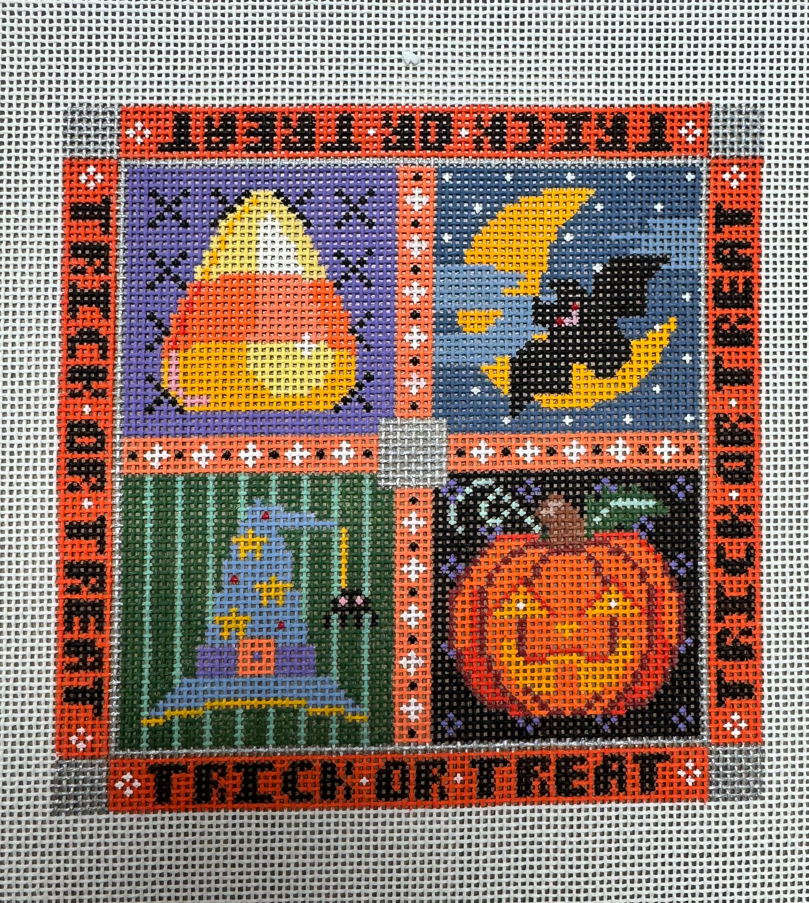 PP885AF - 5" Square: Trick or Treat