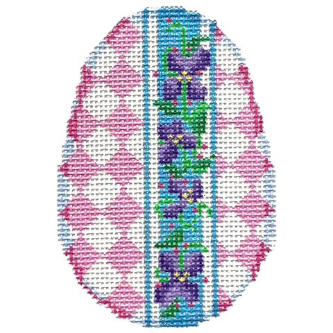 AT EG339 - Harlequin Violets Egg