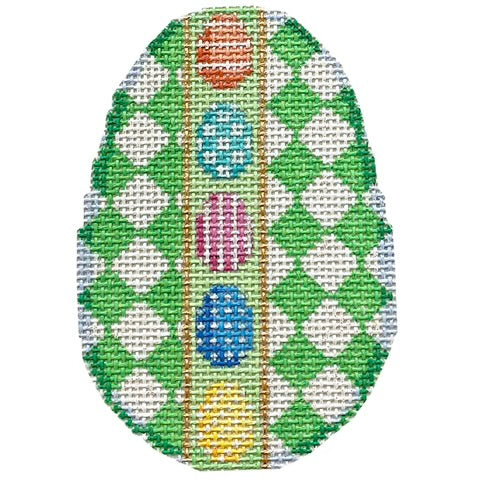 AT EG340 - Harlequin Patterned Eggs Egg