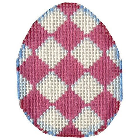 AT EG613P - Pink Harlequin Mini Egg