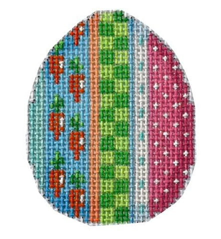 AT EG617 - Carrots Hop Stripe Mini Egg