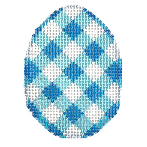 AT EG627B - Blue Gingham Mini Egg