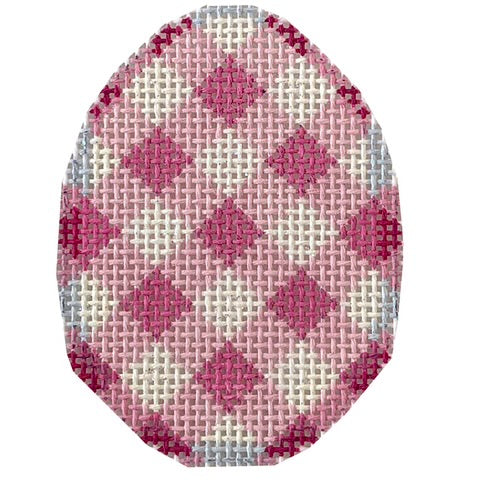 AT EG627P - Light Pink Gingham Mini Egg