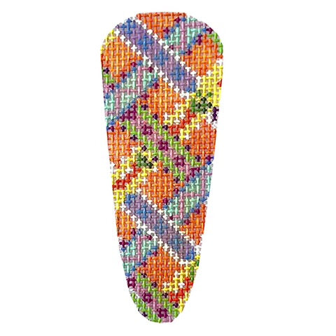 AT EM153 - Diagonal Woven Ribbon Baby Carrot