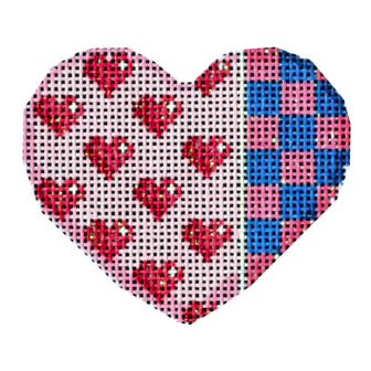 AT HE665 - Hearts Squares Mini Heart