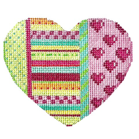 AT HE803 - Dots Stripes Hearts Heart