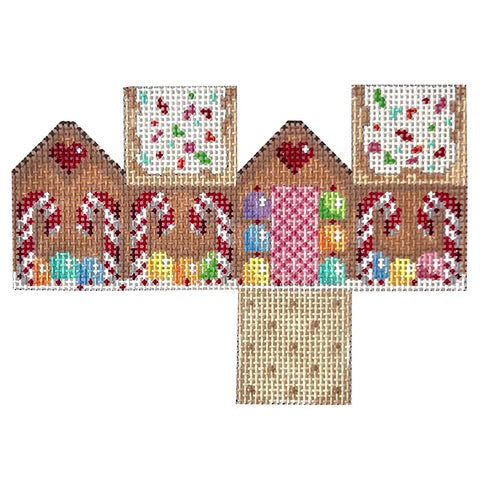 AT HH406 - Gumdrops Candy Cane Mini Cottage