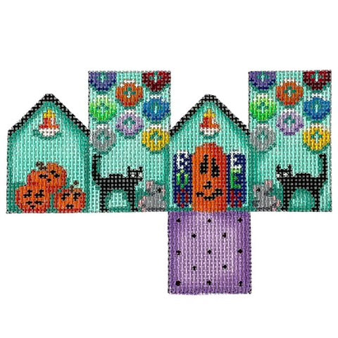 AT HH455 -Halloween Cats Mini Cottage