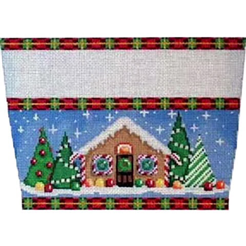 AT ST809 - Gingerbread House Stocking Cuff