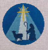 KN4 - Nativity - Shepard Ornament