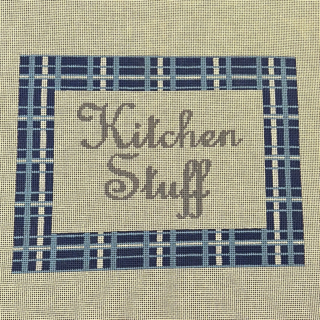 KICH67 - Blue Plaid - Kitchen Stuff