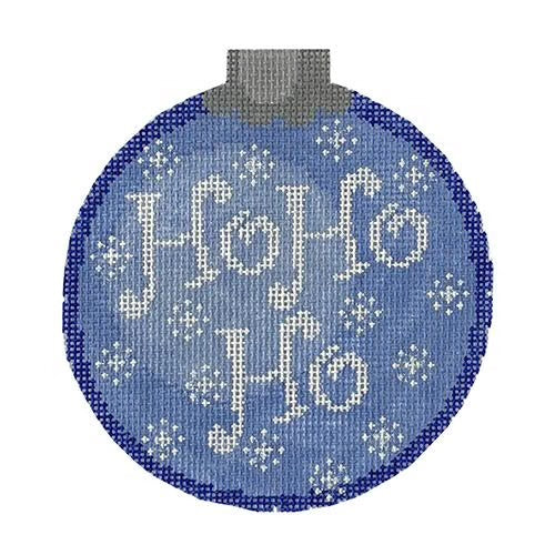 CO36B - Ho Ho Ho Ornament - Blue