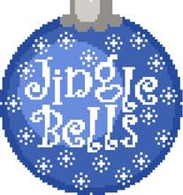 CO37B - Jingle Bells Ornament - Blue