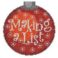 CO40A - Making a List Ornament - Red