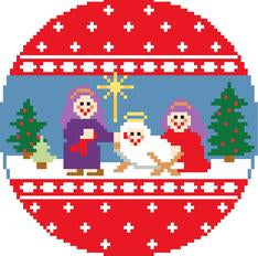 CTT2E - Joseph, Mary and Baby Ornament