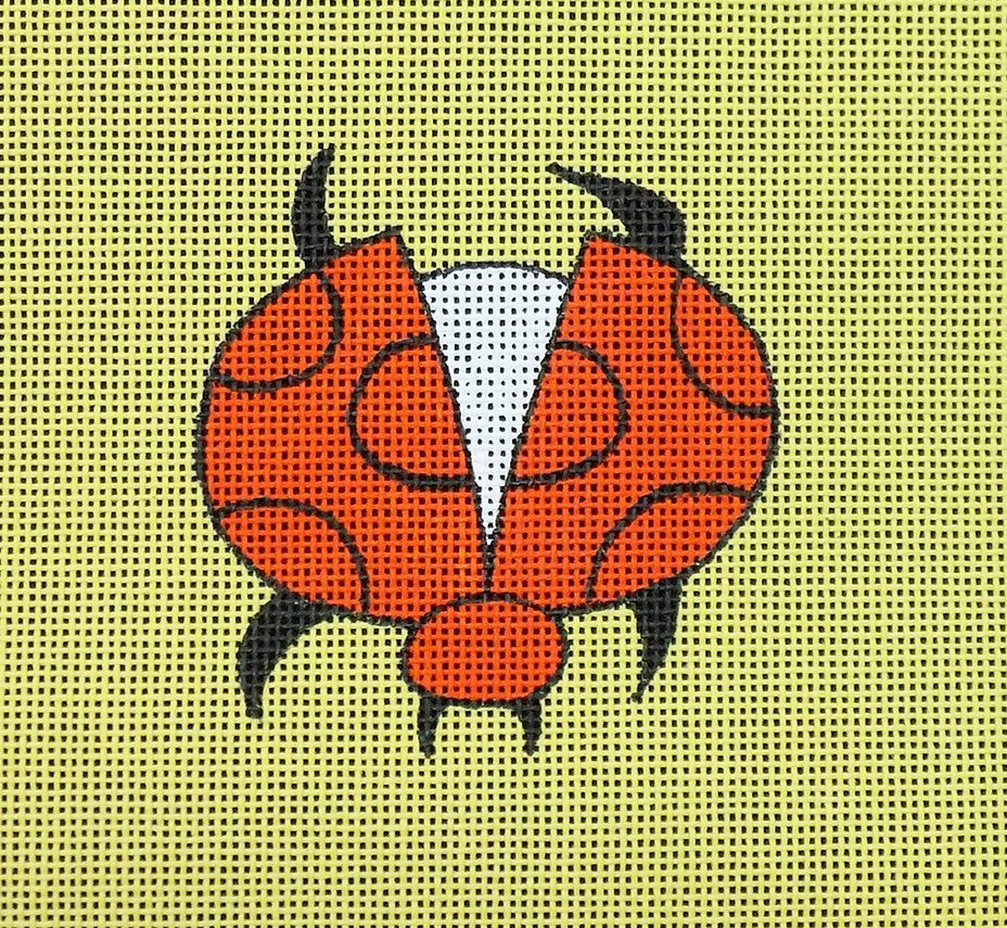 EA-36 - Ladybug on Butter Canvas