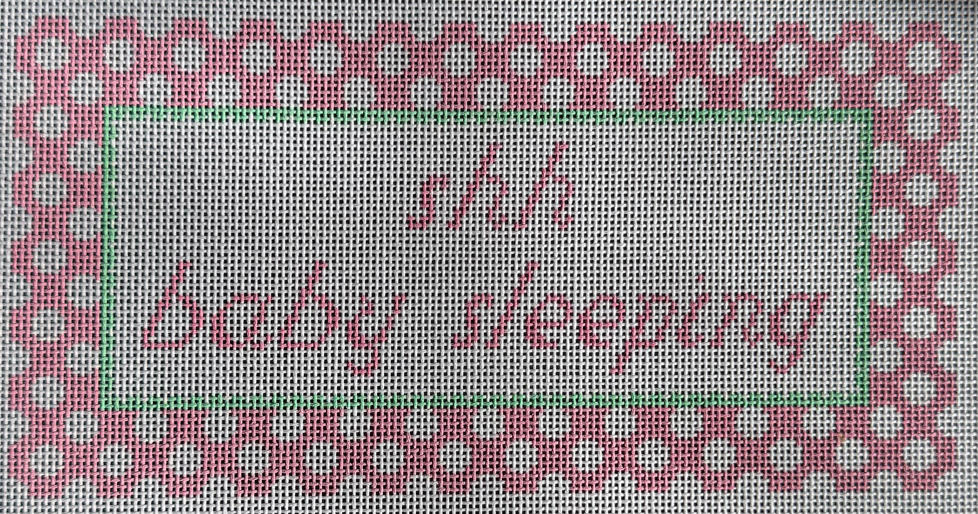 A208 - baby sleeping pink polka dot