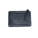 Leather Zip Coin Purse - Planet Earth