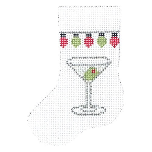 STK237 - Christmas Martini Stocking