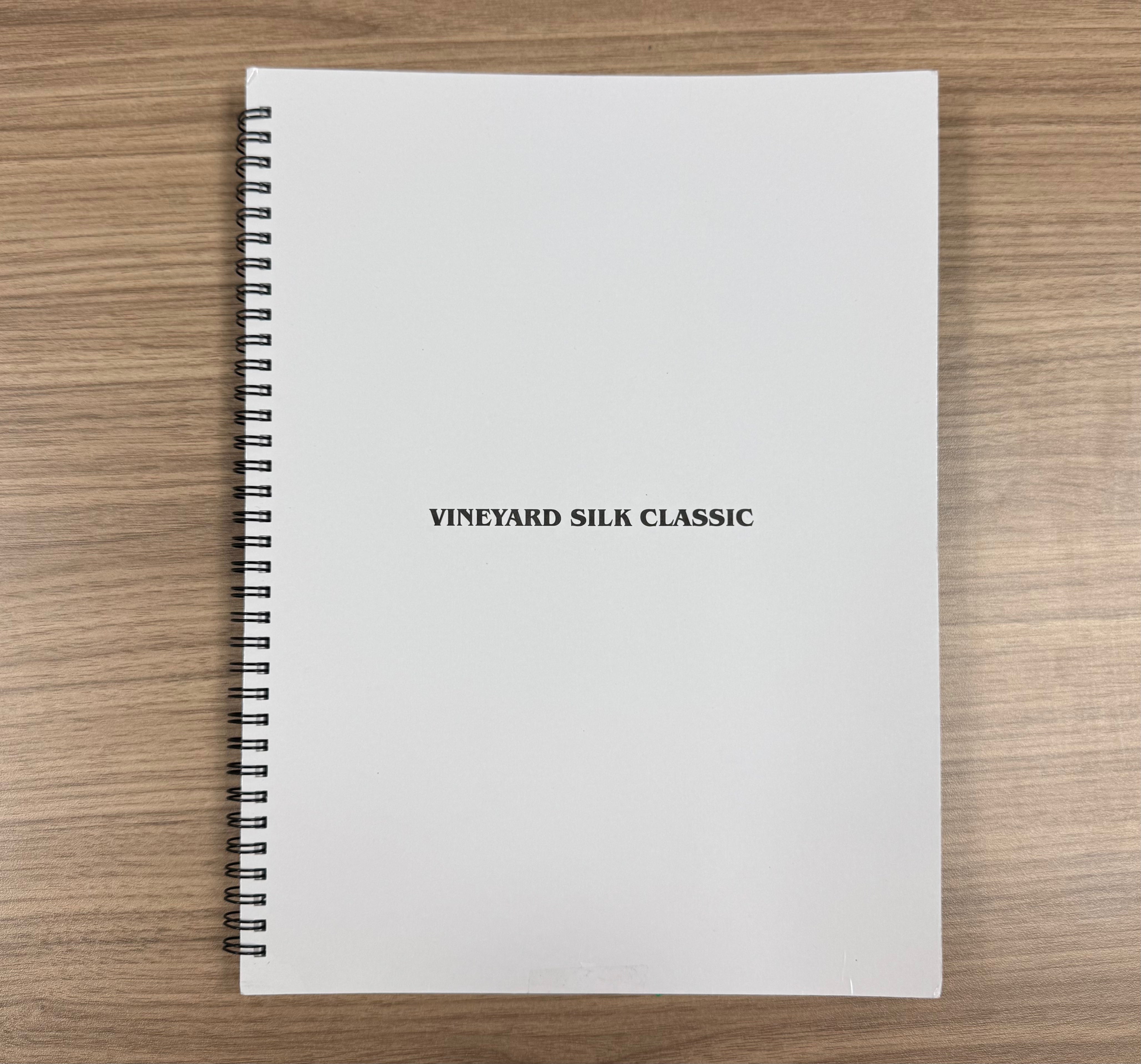 Vineyard Silk Color Card (Spiral book)
