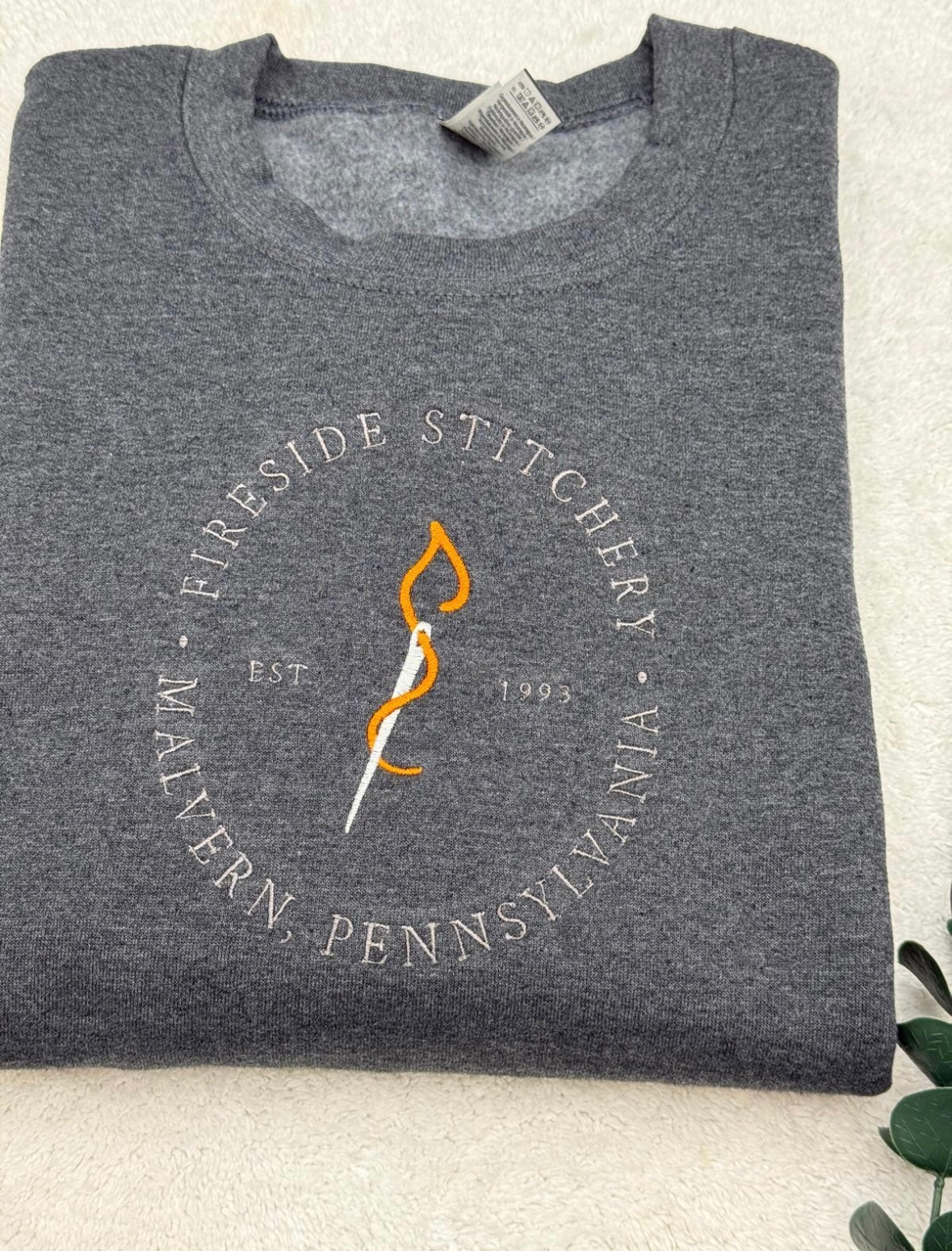 Sweatshirt - Fireside Stitchery - Gray Heathered