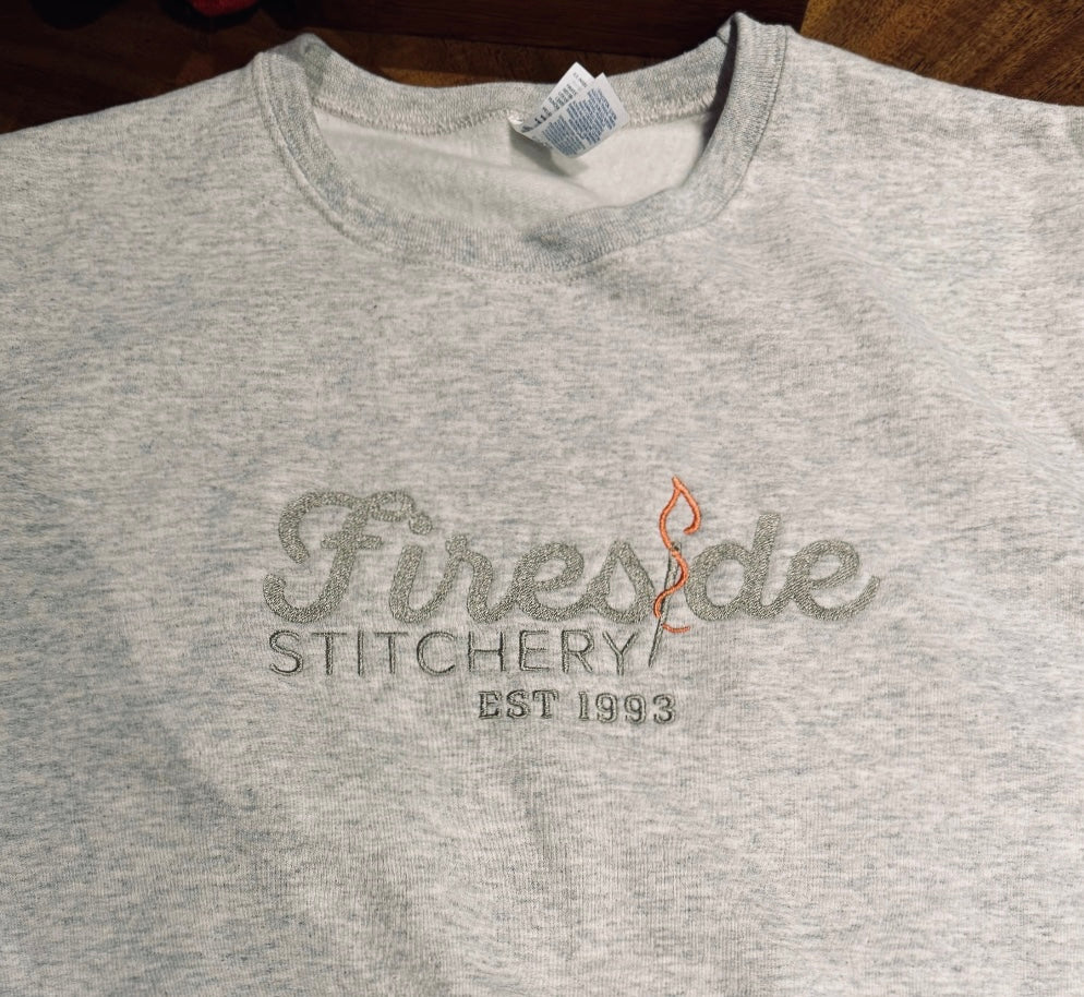Sweatshirt - Fireside Stitchery - Oatmeal Heathered