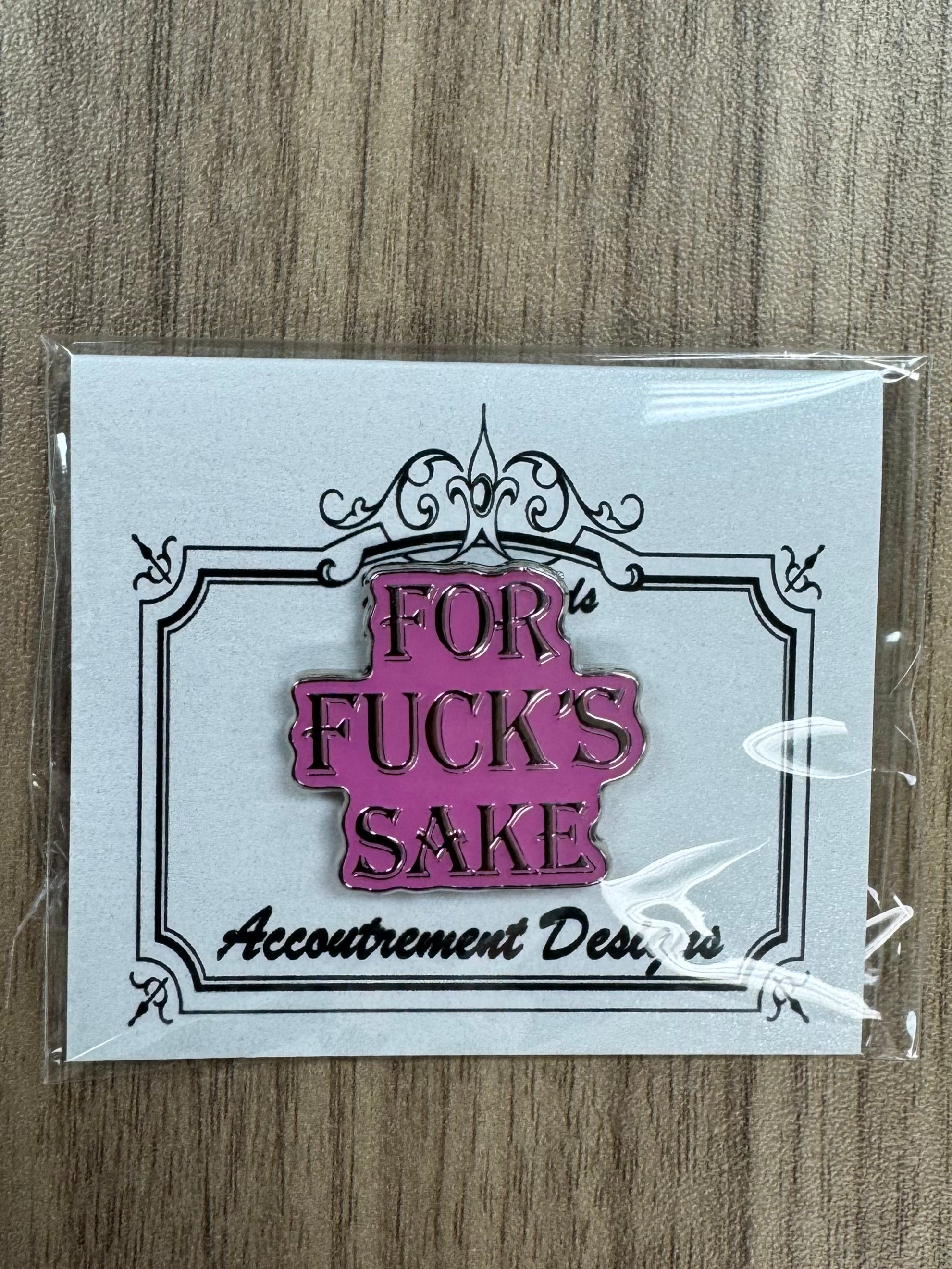 For F*ck's Sake pink Needle Minder