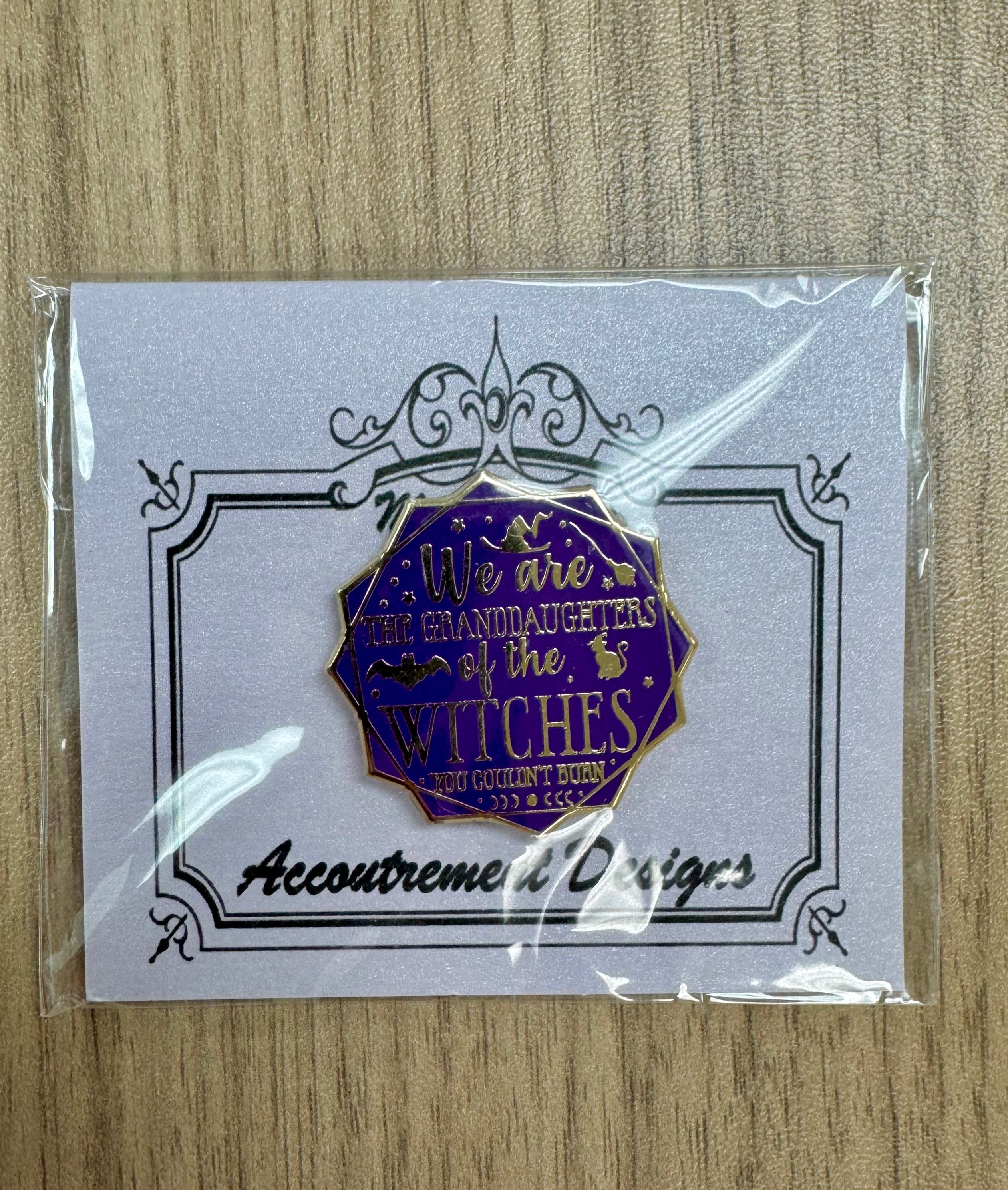 We are the Granddaughters of Witches Needle Minder