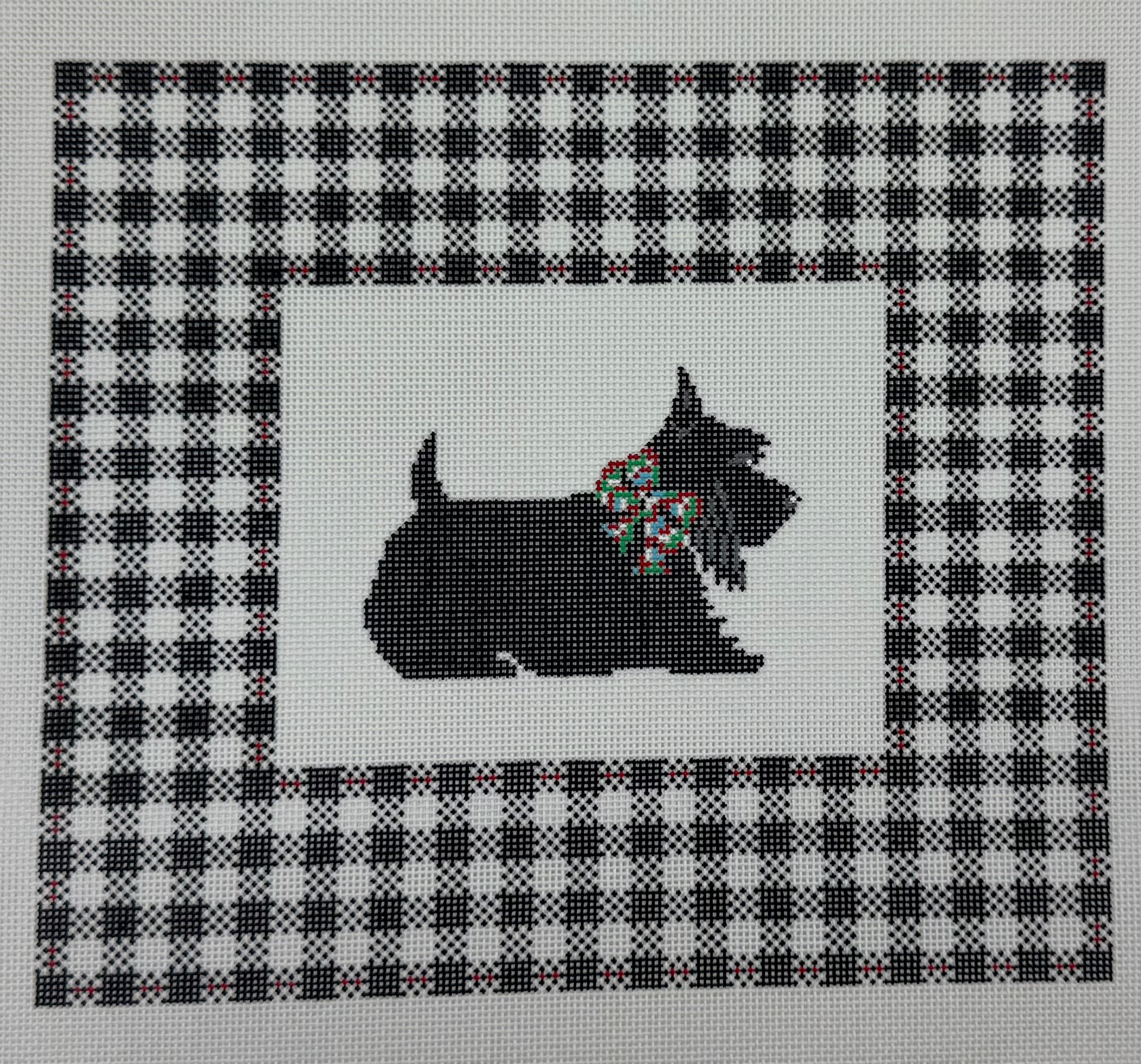 292 - Scottie Dog Pillow
