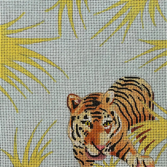 IN664 - Tiger with Palms