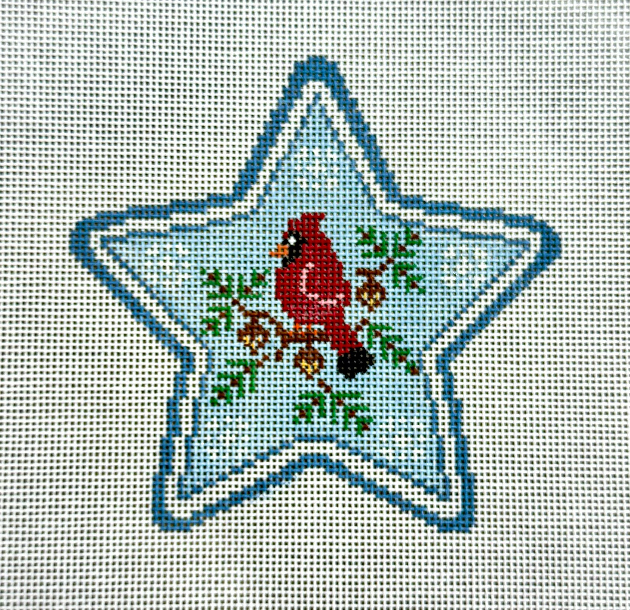 CO66 - Cardinal Star Ornament