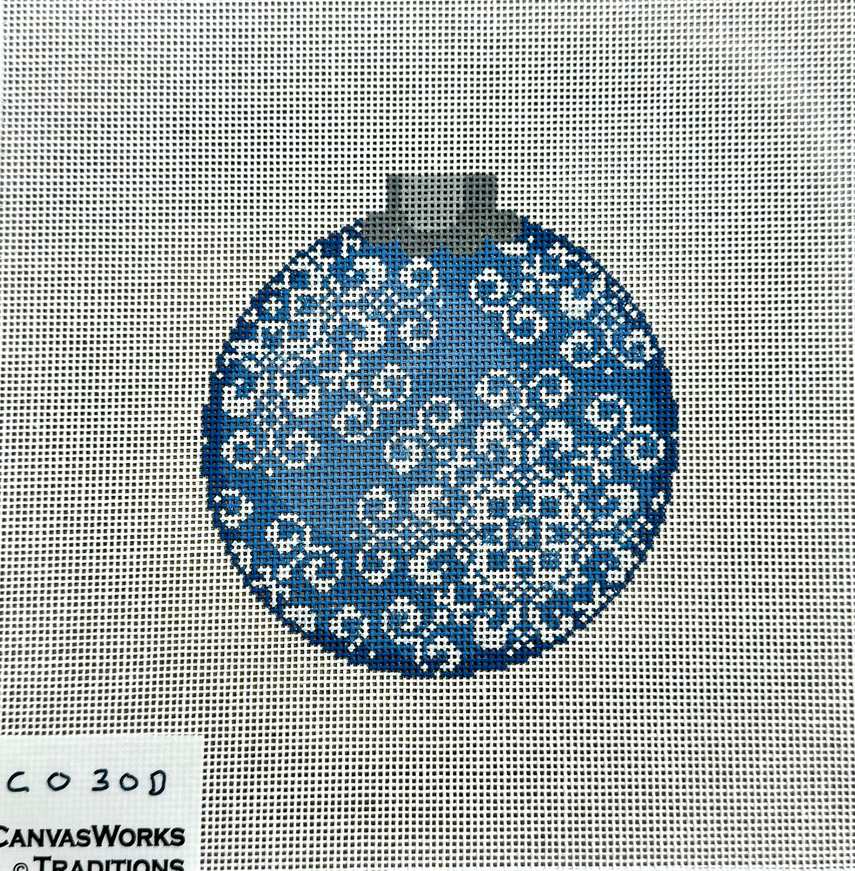 CO30D - Snowflake 3 - Turquoise