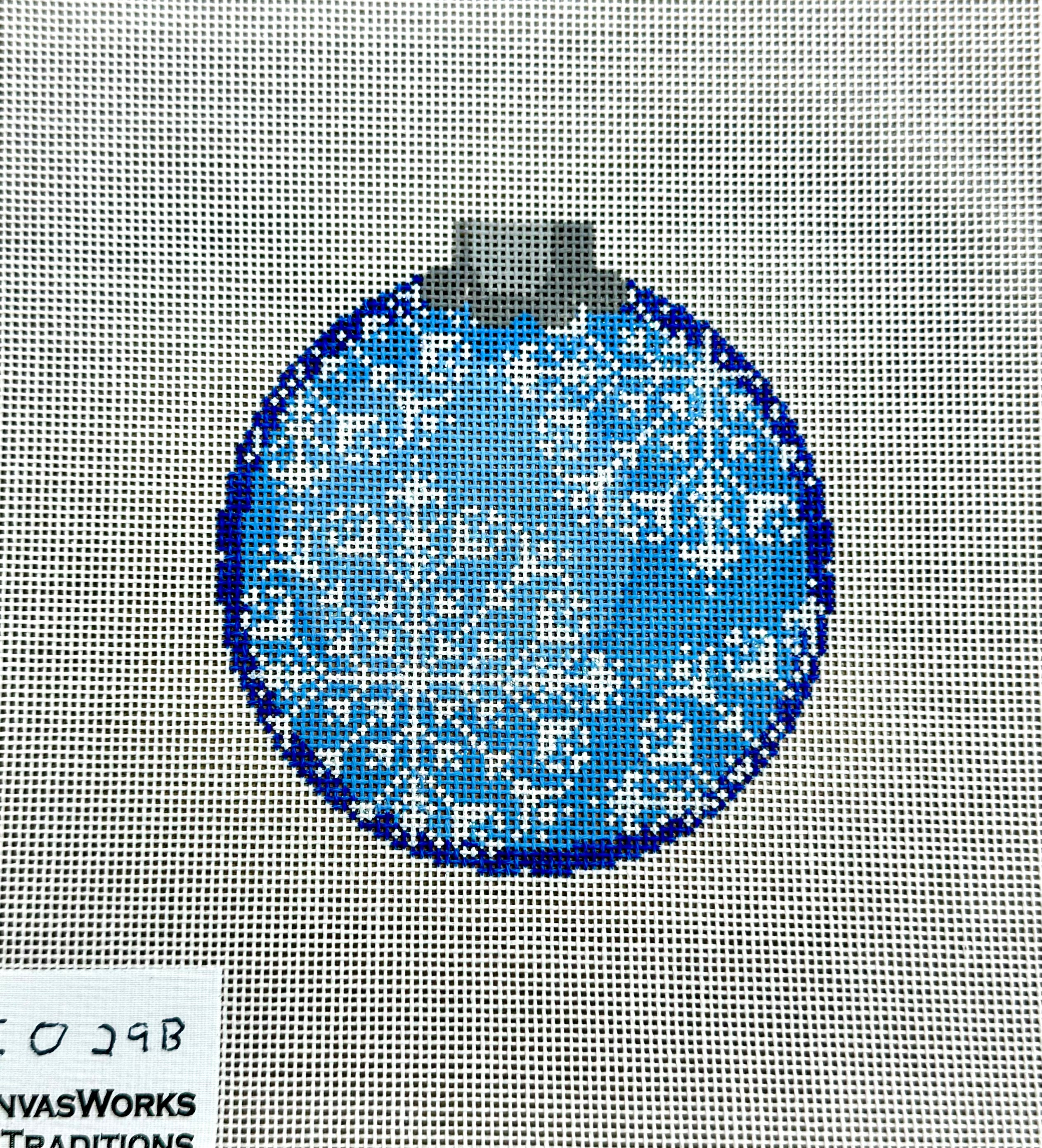 CO29B - Snowflake 2 - Blue