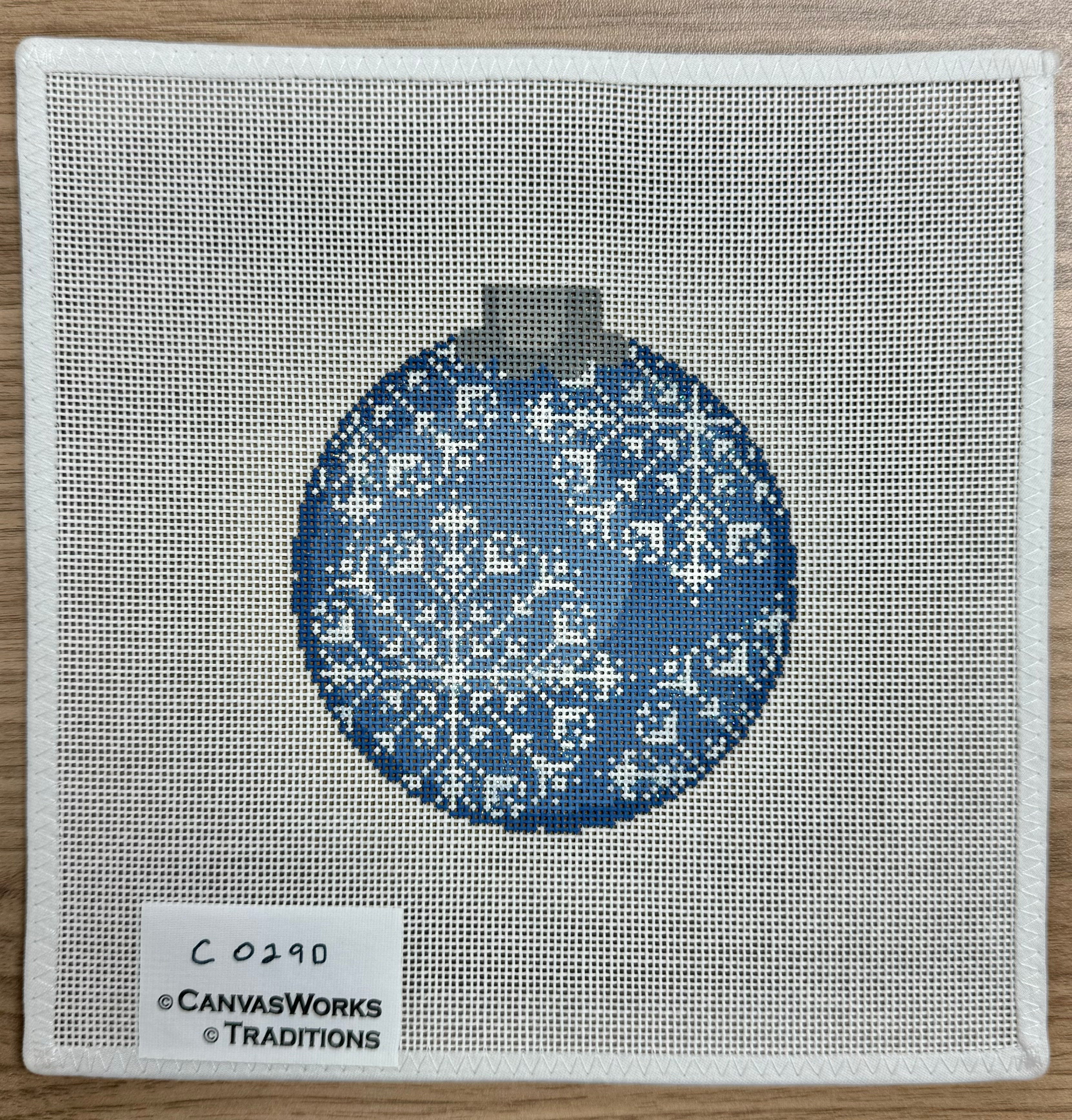 CO29D - Snowflake 2 - Turquoise