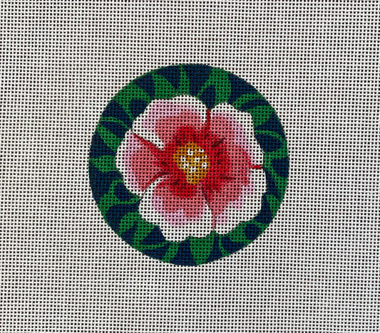 IN304 - White Pink Peony Round