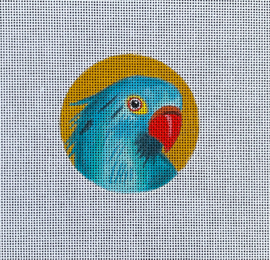 IN339 - Blue Parrot Round