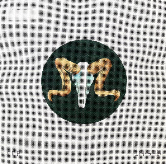 IN525 - Ram Skull Round