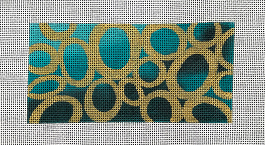 IN595 - Turquoise and Gold