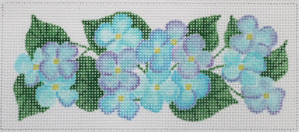 INSLJW-34 - Hydrangeas - Blues, Purples and Greens