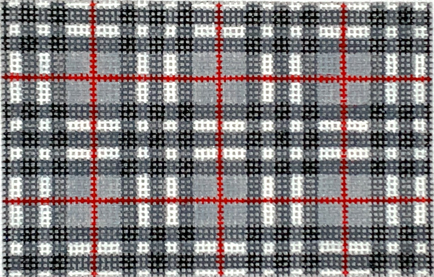 INSPPP-05 - Gentleman's Plaid - Gray, Black and Red