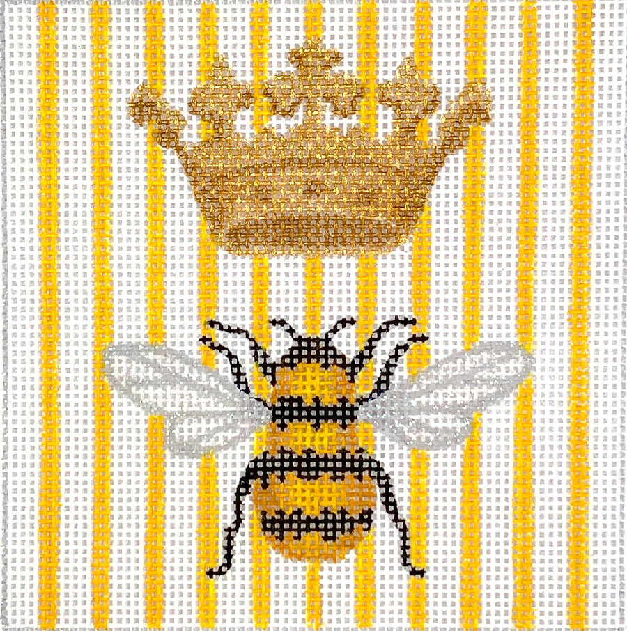 INSSQ4-58 - Queen Bee - Yellows Black and Golds