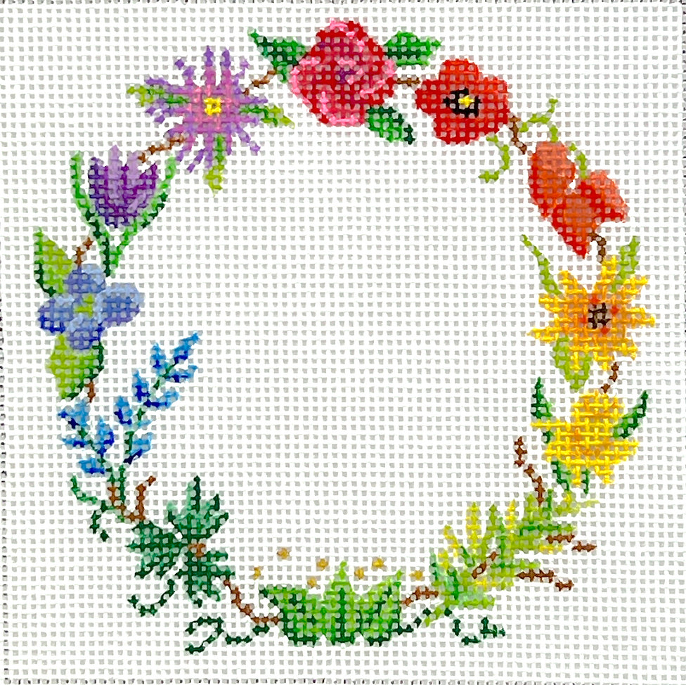 INSSQ4-79 - Wildflower Wreath