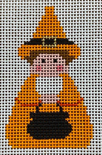 S-I-165-43 - Orange Witch Angel